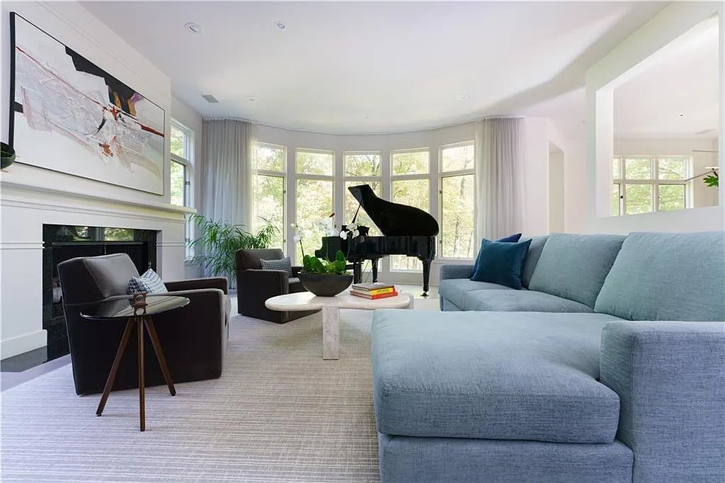 The Estate in Sandy Springs is a luxurious home emphasizing the connection between contemporary architecture and beautiful outdoor spaces now available for sale. This home located at 45 Finch Forest Trl, Sandy Springs, Georgia; offering 04 bedrooms and 07 bathrooms with 7,351 square feet of living spaces.