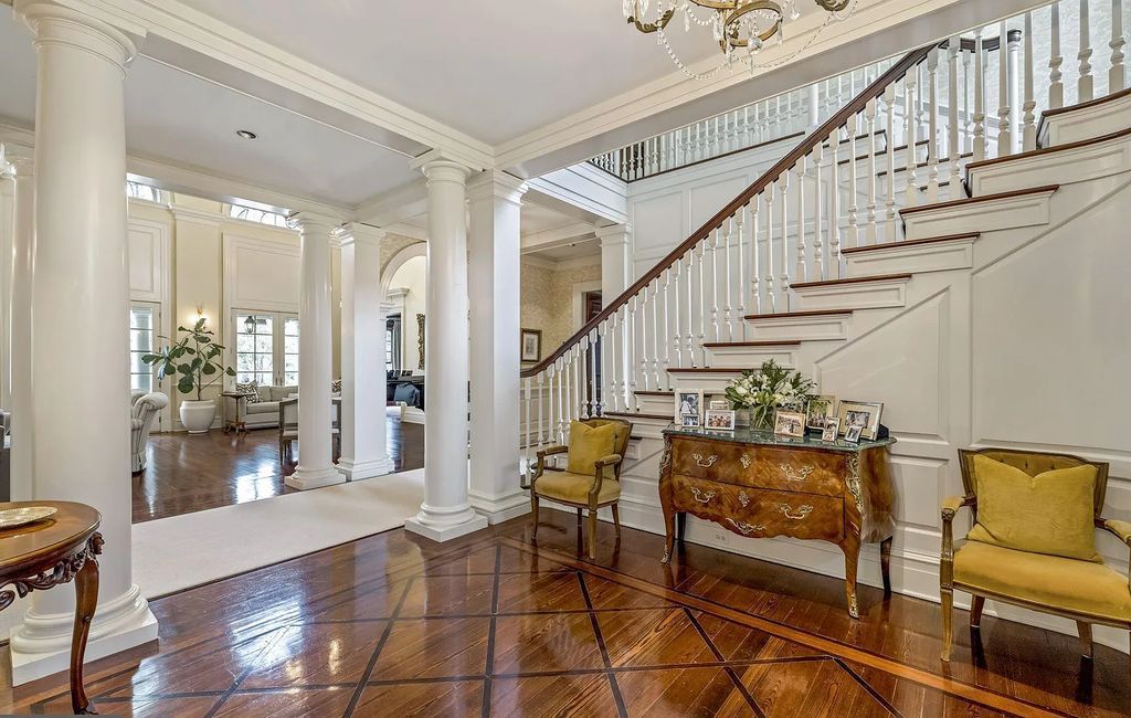 The Estate in Potomac is a luxurious home set on private lot with mature trees and professionally designed landscaping now available for sale. This home located at 9000 Congressional Pkwy, Potomac, Maryland; offering 06 bedrooms and 10 bathrooms with 14,745 square feet of living spaces.