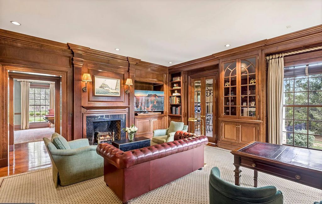 The Estate in Potomac is a luxurious home set on private lot with mature trees and professionally designed landscaping now available for sale. This home located at 9000 Congressional Pkwy, Potomac, Maryland; offering 06 bedrooms and 10 bathrooms with 14,745 square feet of living spaces.