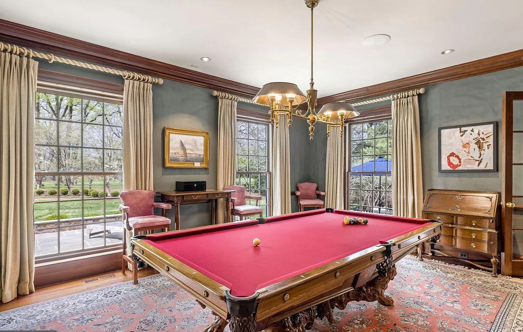 The Estate in Potomac is a luxurious home set on private lot with mature trees and professionally designed landscaping now available for sale. This home located at 9000 Congressional Pkwy, Potomac, Maryland; offering 06 bedrooms and 10 bathrooms with 14,745 square feet of living spaces.