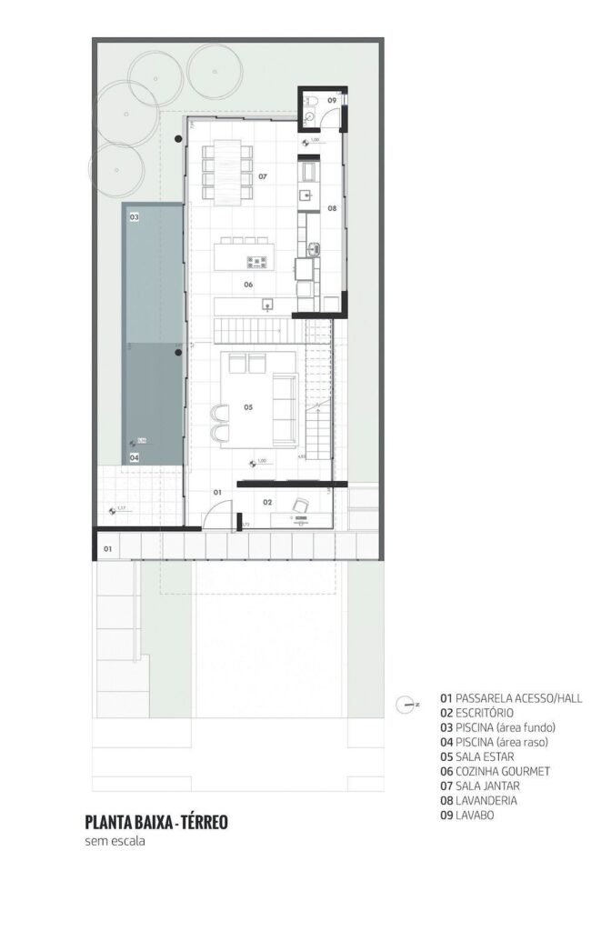 U House with Welcoming Environment by Caio Persighini Arquitetura 29