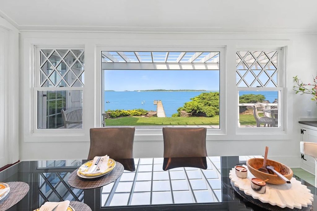 The House in in Sag Harbor is meticulously renovated and expanded since its original build in the 1940s, now available for sale. This home located at 48 Forest Rd, Sag Harbor, New York