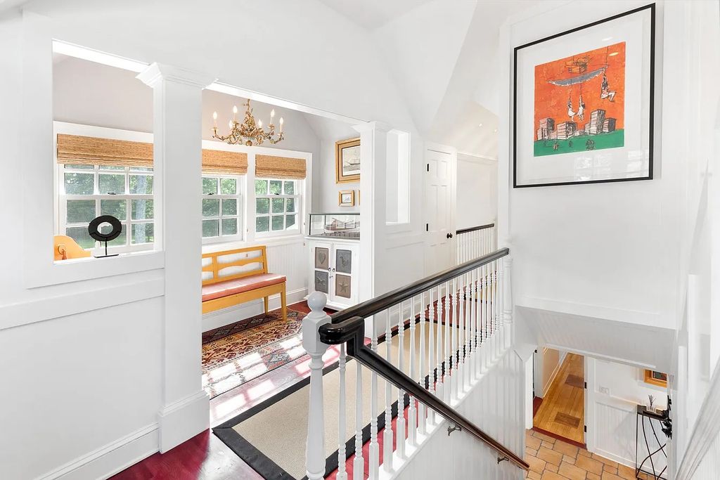 The House in in Sag Harbor is meticulously renovated and expanded since its original build in the 1940s, now available for sale. This home located at 48 Forest Rd, Sag Harbor, New York