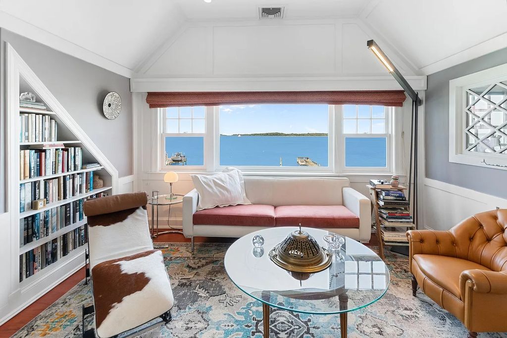 The House in in Sag Harbor is meticulously renovated and expanded since its original build in the 1940s, now available for sale. This home located at 48 Forest Rd, Sag Harbor, New York