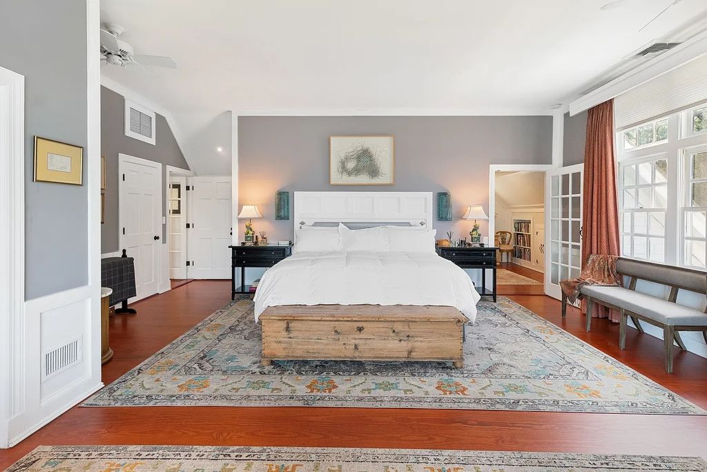 The House in in Sag Harbor is meticulously renovated and expanded since its original build in the 1940s, now available for sale. This home located at 48 Forest Rd, Sag Harbor, New York