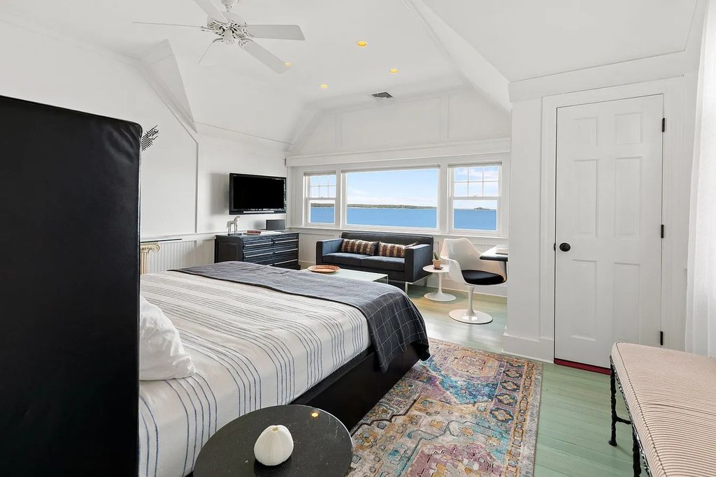 The House in in Sag Harbor is meticulously renovated and expanded since its original build in the 1940s, now available for sale. This home located at 48 Forest Rd, Sag Harbor, New York