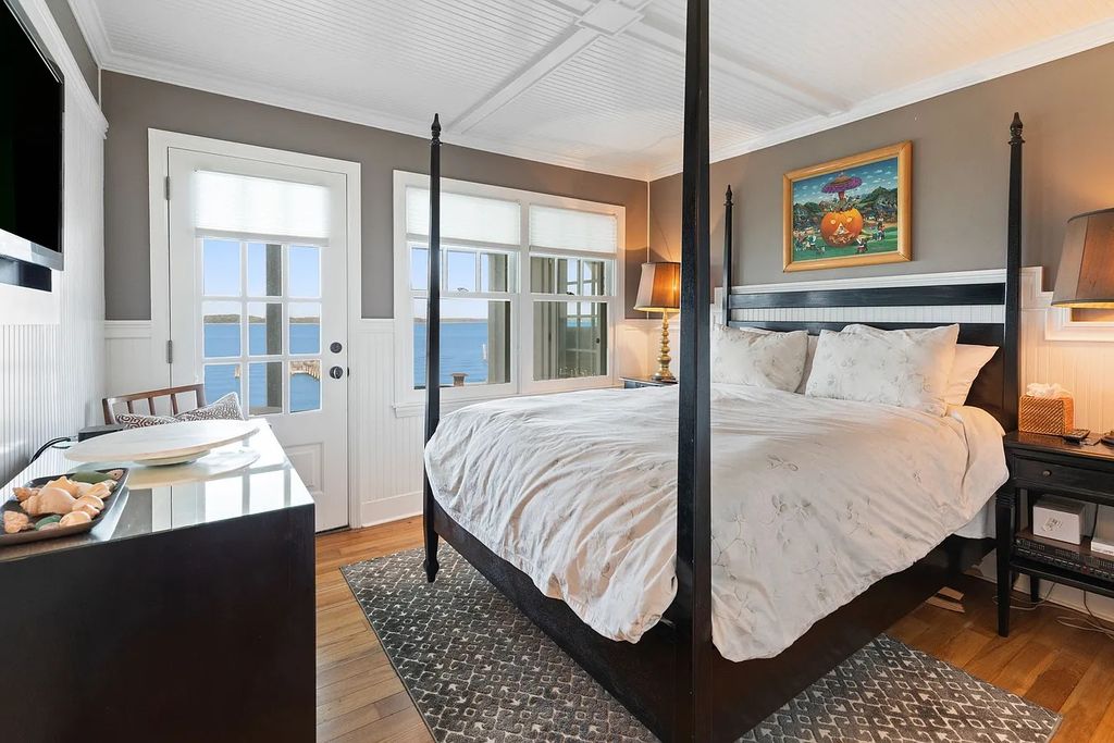 The House in in Sag Harbor is meticulously renovated and expanded since its original build in the 1940s, now available for sale. This home located at 48 Forest Rd, Sag Harbor, New York
