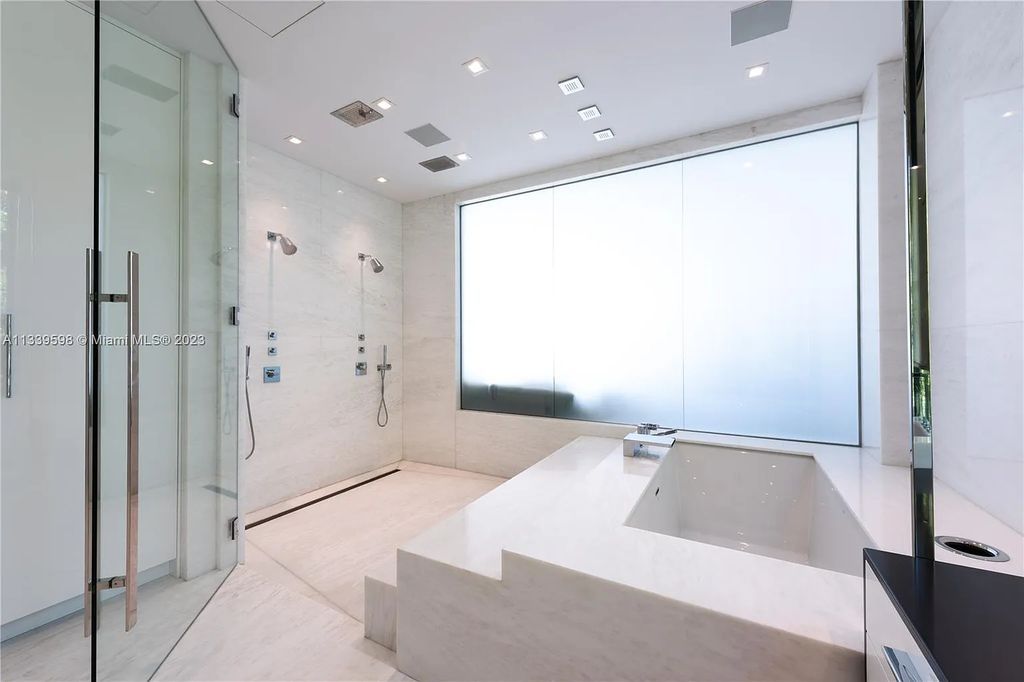 5718 N Bay Road, Miami Beach, Florida, is the perfect residence for luxury living. It features high-luxury furnishings and unmatched indoor/outdoor living spaces.