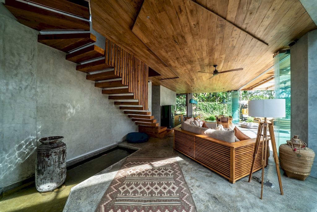 BPE House, blend of sustainable living and nature by Bali Gedeg Builders