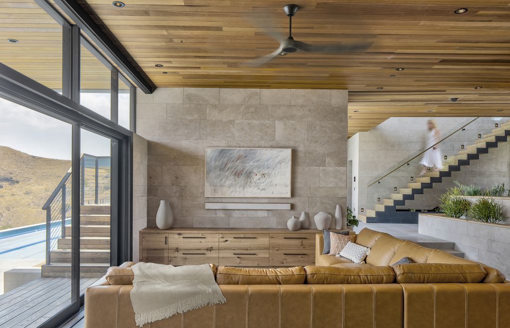Arroyo Oak House, open & transparent project by Aaron Neubert Architects