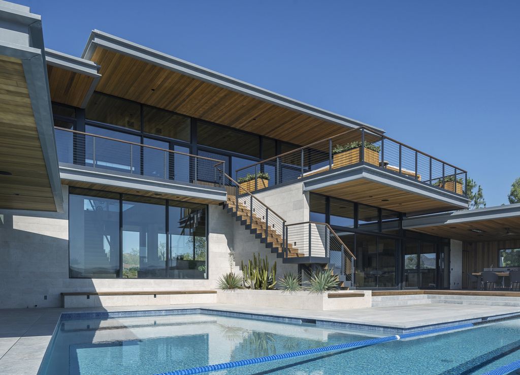 Arroyo Oak House, open & transparent project by Aaron Neubert Architects