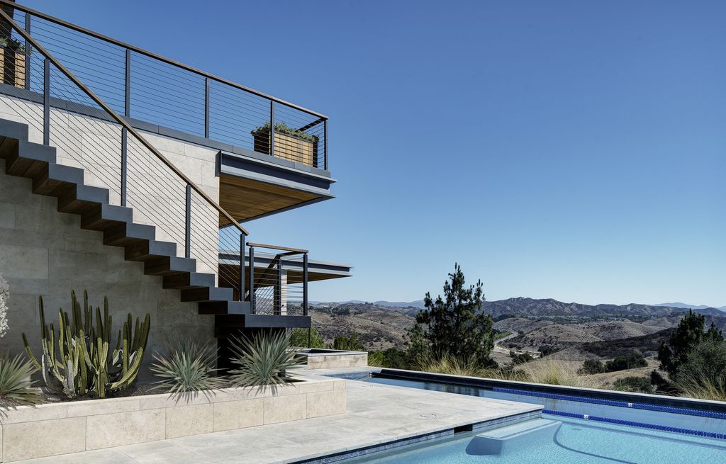 Arroyo Oak House, open & transparent project by Aaron Neubert Architects