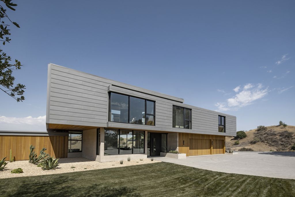 Arroyo Oak House, open & transparent project by Aaron Neubert Architects