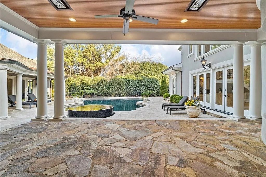 The Estate in Charlotte embodies modern luxury & amenities, now available for sale. This home located at 6312 Mitchell Hollow Rd, Charlotte, North Carolina