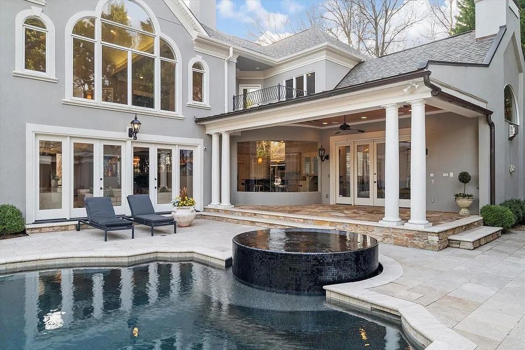 The Estate in Charlotte embodies modern luxury & amenities, now available for sale. This home located at 6312 Mitchell Hollow Rd, Charlotte, North Carolina