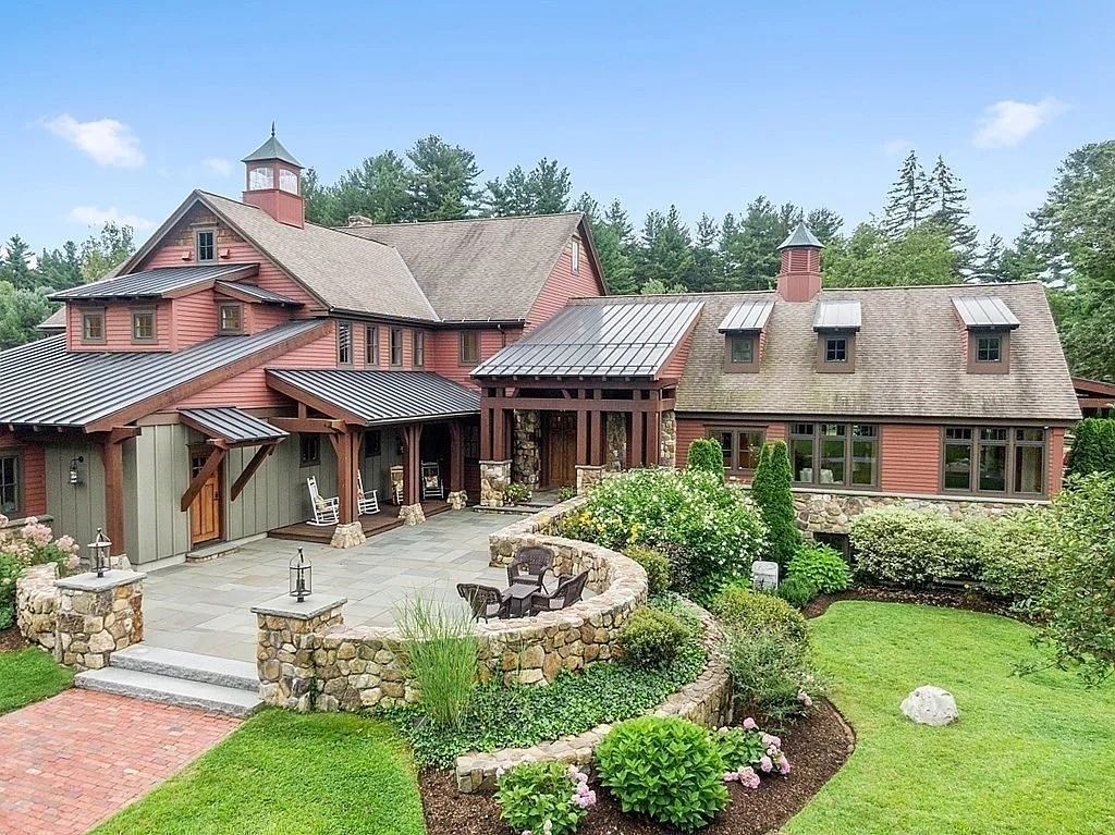 The Property in Sudbury is one of a kind property with masterfully designed, meticulously built and completed in 2006, now available for sale. This home located at 249 Dutton Rd, Sudbury, Massachusetts; 