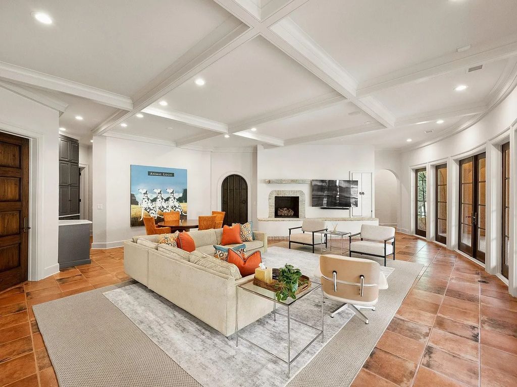 The Estate in Charlotte is thoughtfully designed for entertaining from pool side dinners under the stars or enjoy cocktails on one of your many terraces, now available for sale. This home located at 5403 Gorham Dr, Charlotte, North Carolina