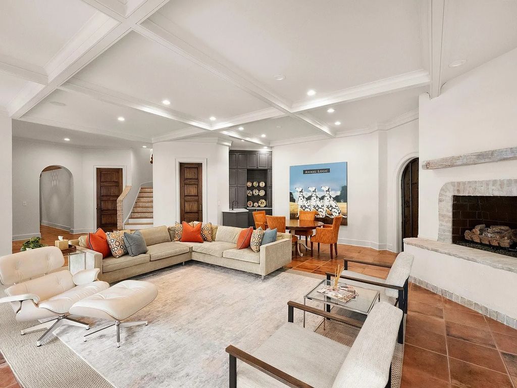 The Estate in Charlotte is thoughtfully designed for entertaining from pool side dinners under the stars or enjoy cocktails on one of your many terraces, now available for sale. This home located at 5403 Gorham Dr, Charlotte, North Carolina