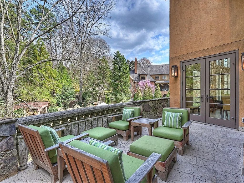 The Estate in Charlotte is thoughtfully designed for entertaining from pool side dinners under the stars or enjoy cocktails on one of your many terraces, now available for sale. This home located at 5403 Gorham Dr, Charlotte, North Carolina