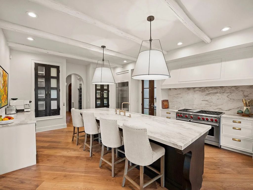 The Estate in Charlotte is thoughtfully designed for entertaining from pool side dinners under the stars or enjoy cocktails on one of your many terraces, now available for sale. This home located at 5403 Gorham Dr, Charlotte, North Carolina