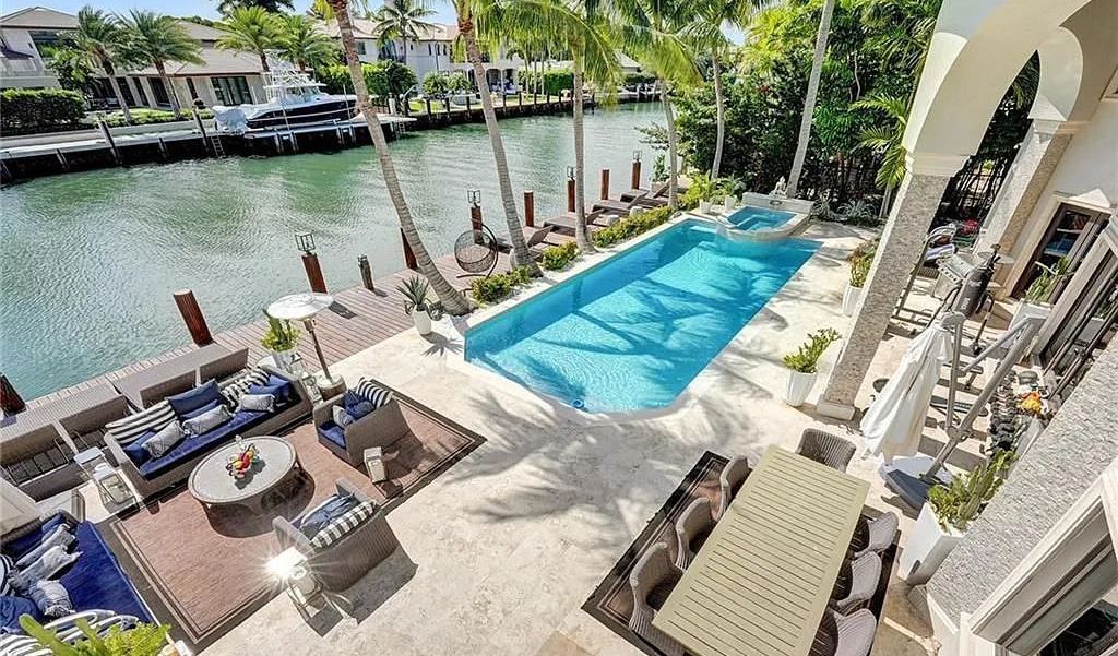 Discover a life of luxury and sophistication at 34 Isla Bahia Drive in Fort Lauderdale, Florida. This luxurious home boasts 6 bedrooms and 8 bathrooms, with over 8,000 square feet of living space situated on a spacious 0.30-acre lot.
