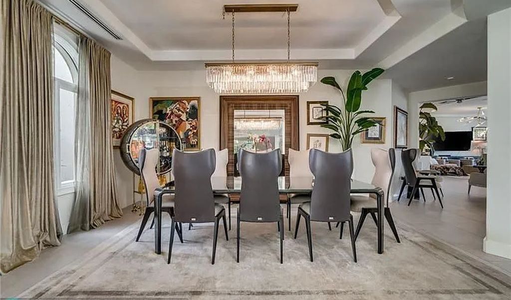 Discover a life of luxury and sophistication at 34 Isla Bahia Drive in Fort Lauderdale, Florida. This luxurious home boasts 6 bedrooms and 8 bathrooms, with over 8,000 square feet of living space situated on a spacious 0.30-acre lot.