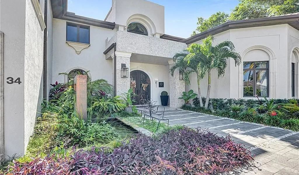 Discover a life of luxury and sophistication at 34 Isla Bahia Drive in Fort Lauderdale, Florida. This luxurious home boasts 6 bedrooms and 8 bathrooms, with over 8,000 square feet of living space situated on a spacious 0.30-acre lot.