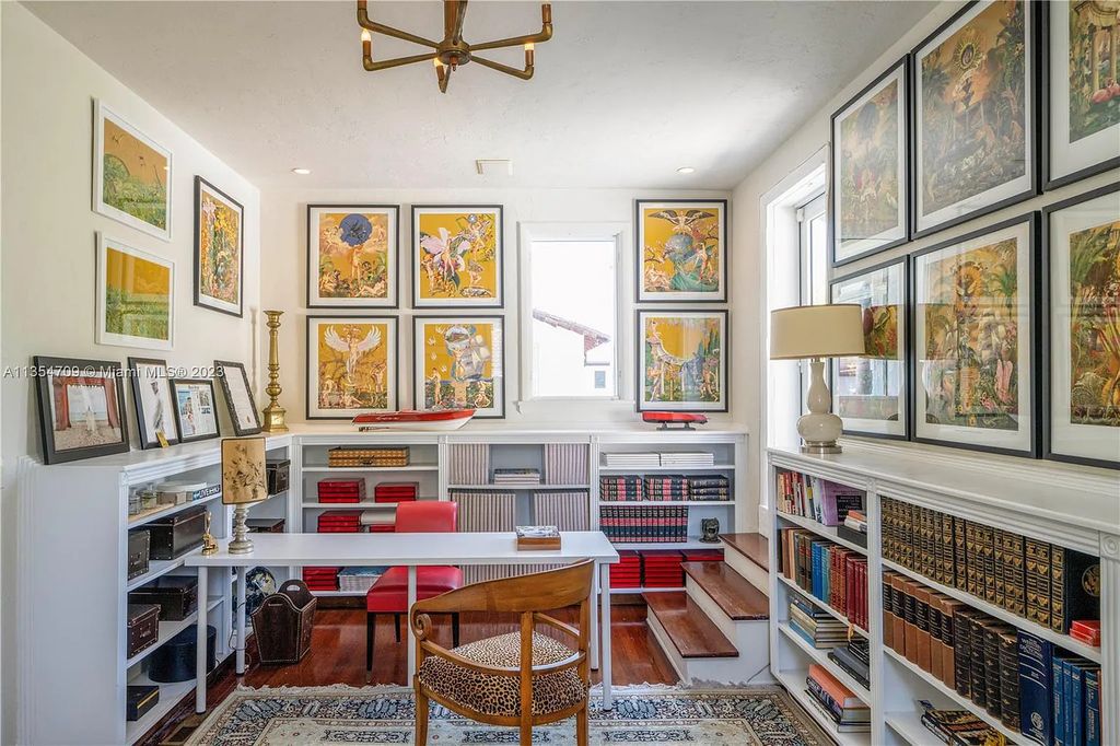 Villa Crono is a stunning Mediterranean-style estate located at 4731 Pine Tree Drive in Miami Beach, Florida. The property features 9 bedrooms, 9 bathrooms, and 9,605 square feet of living space on a rare 42,600 square foot lot with 100 feet of water frontage and no fixed bridges.