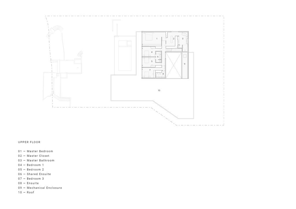 Four & Four House with Unobstructed Views of Water by Mcleod Bovell