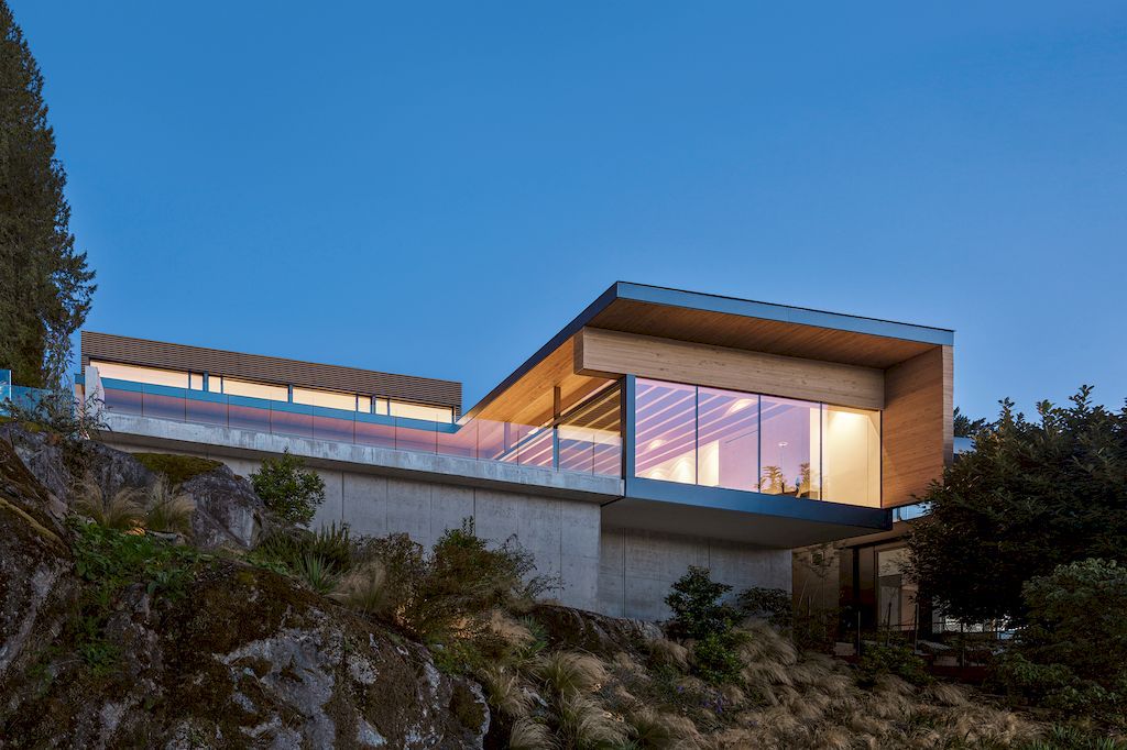 Four & Four House with Unobstructed Views of Water by Mcleod Bovell