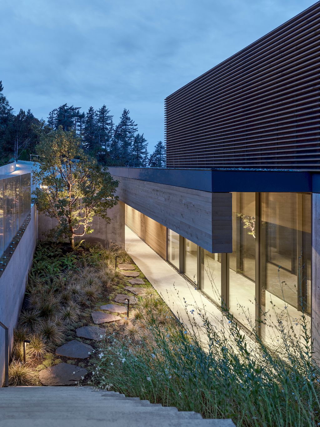 Four & Four House with Unobstructed Views of Water by Mcleod Bovell