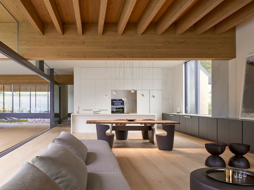 Four & Four House with Unobstructed Views of Water by Mcleod Bovell