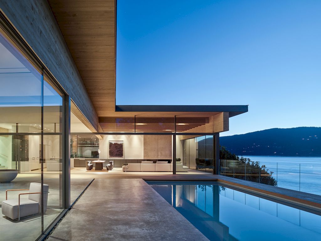 Four & Four House with Unobstructed Views of Water by Mcleod Bovell