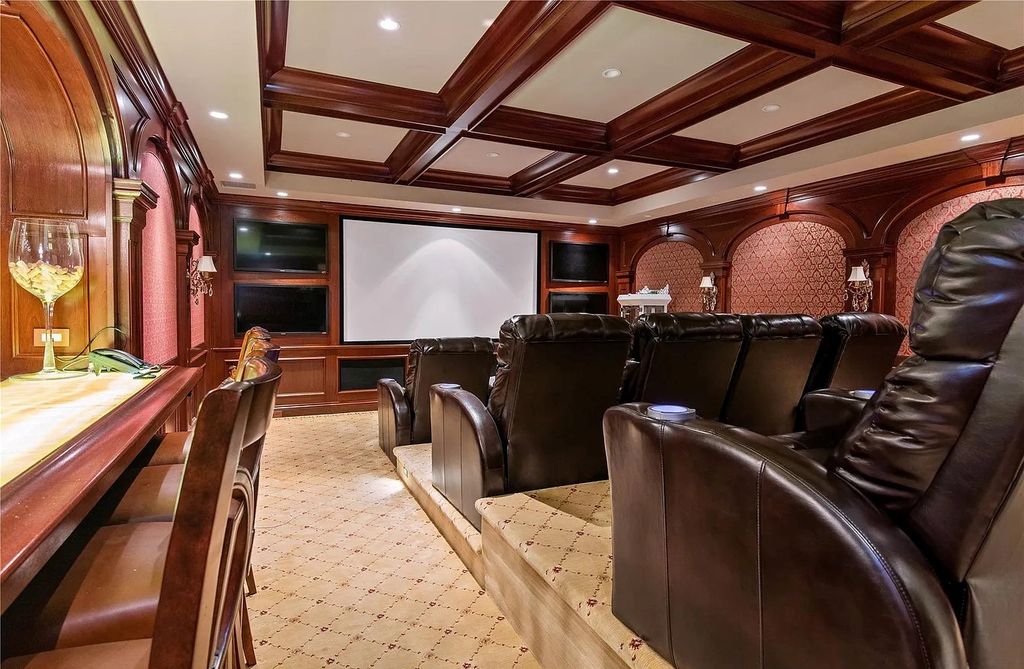 The Property in Mill Neck is a brand new estate complete with indoor pool, elegant pond, state of the art greenhouse and six-car garage, now available for sale. This home located at 102 Horseshoe Road, Mill Neck, New York