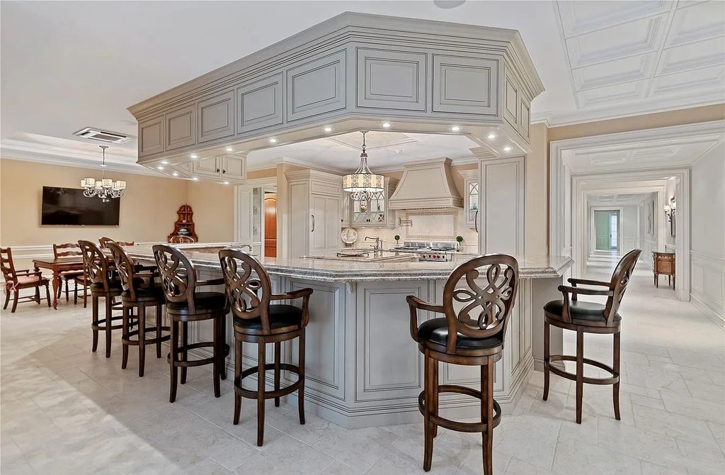The Property in Mill Neck is a brand new estate complete with indoor pool, elegant pond, state of the art greenhouse and six-car garage, now available for sale. This home located at 102 Horseshoe Road, Mill Neck, New York