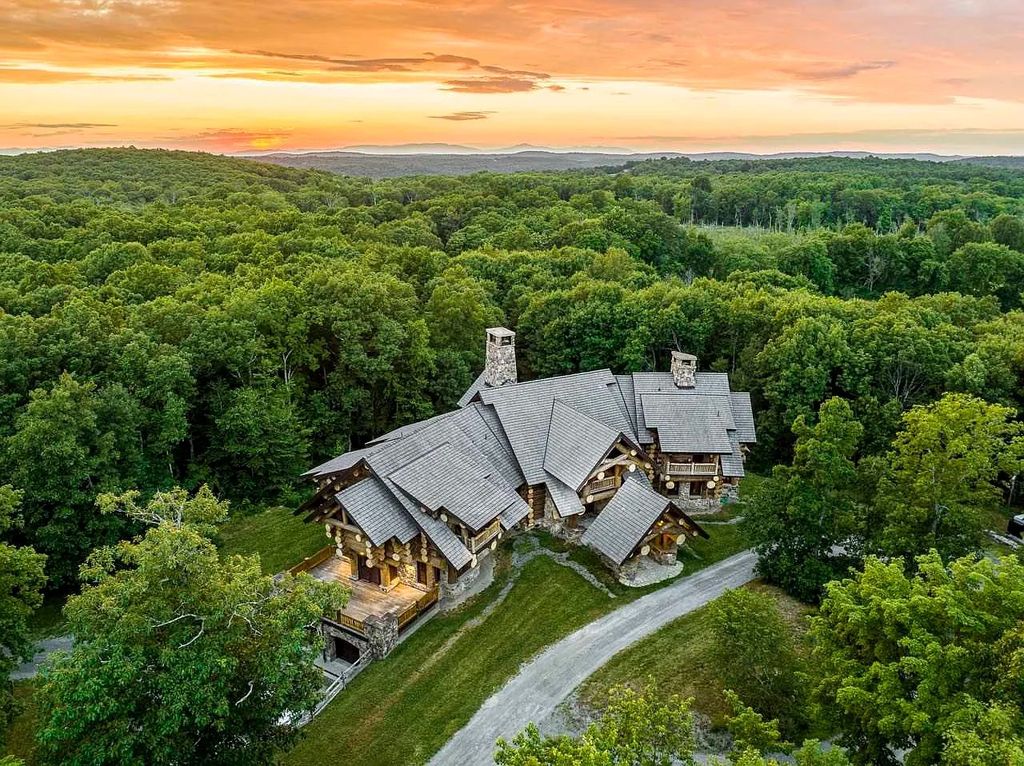 The Home in Millbrook is constructed of standing dead timber from the west and immense stone from Pennsylvania, now available for sale. This home located at 521 Stanford Rd, Millbrook, New York