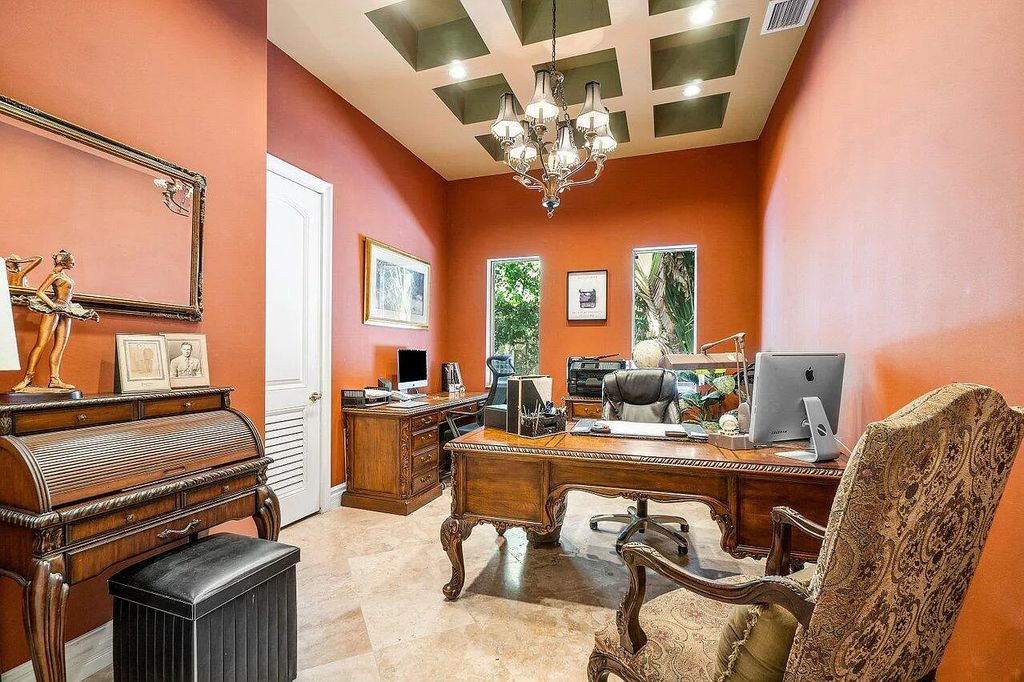 Introducing a stunning house at 14 E Ocean Avenue, located in the highly sought-after area of Boynton Beach, Florida. This luxurious property boasts 6 spacious bedrooms and 7 modern bathrooms, perfect for accommodating large families or hosting guests.