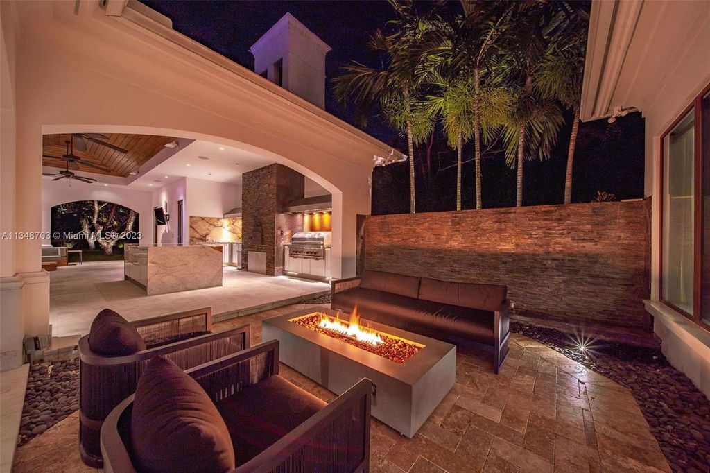 Welcome to 8955 SW 63rd Court in Pinecrest, Florida - an opulent oasis in the sought-after Stritter Estates community. This stunning 6-bedroom, 10-bathroom home boasts over 7,700 square feet of luxurious living space, situated on a sprawling 0.87-acre lot. Built in 2013, this home in Pinecrest is as functional as it is beautiful.