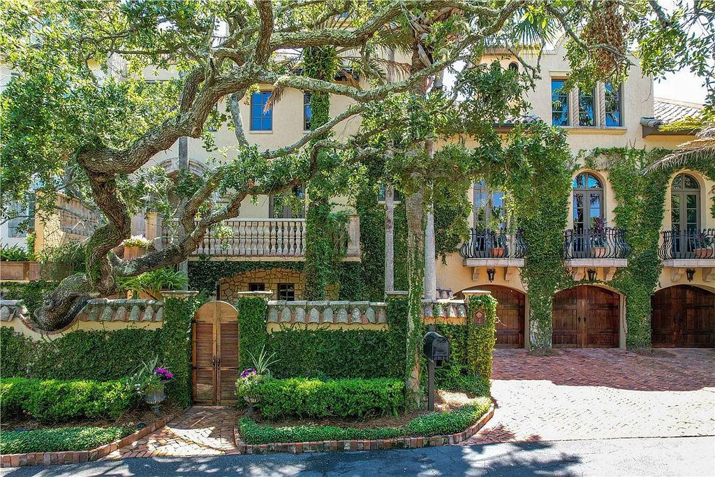Welcome to 4 Dunes Ct, Fernandina Beach, Florida – a stunning, private, and truly one-of-a-kind Mediterranean-style estate with breathtaking views of the Atlantic Ocean!