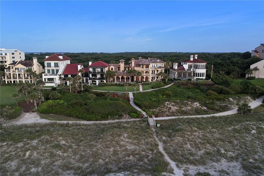 Welcome to 4 Dunes Ct, Fernandina Beach, Florida – a stunning, private, and truly one-of-a-kind Mediterranean-style estate with breathtaking views of the Atlantic Ocean!