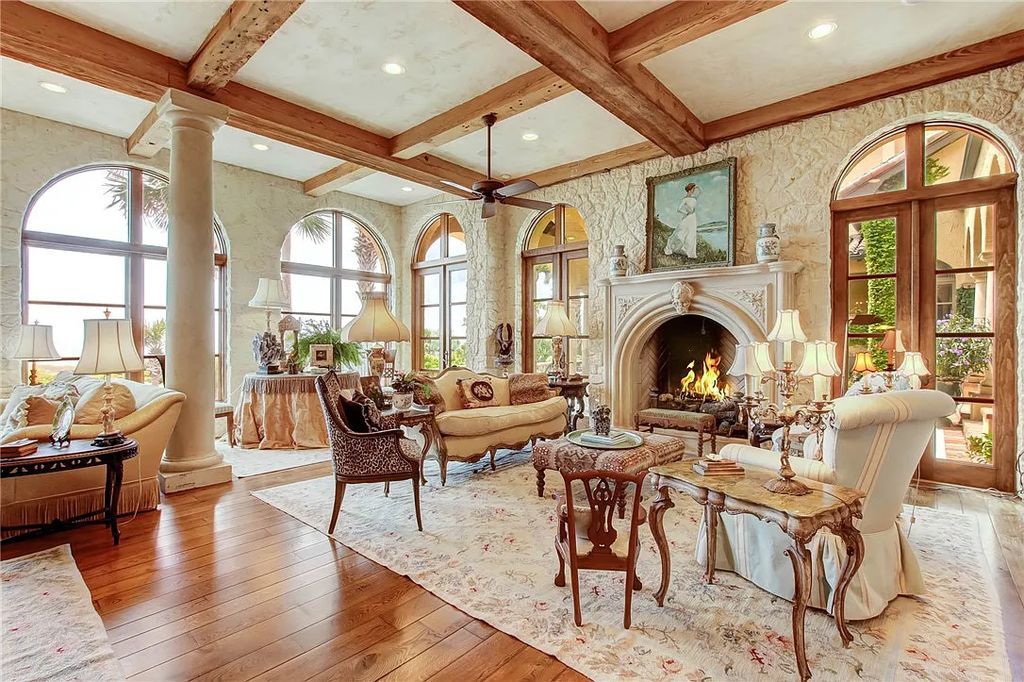 Welcome to 4 Dunes Ct, Fernandina Beach, Florida – a stunning, private, and truly one-of-a-kind Mediterranean-style estate with breathtaking views of the Atlantic Ocean!
