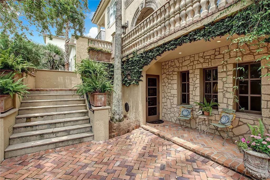 Welcome to 4 Dunes Ct, Fernandina Beach, Florida – a stunning, private, and truly one-of-a-kind Mediterranean-style estate with breathtaking views of the Atlantic Ocean!