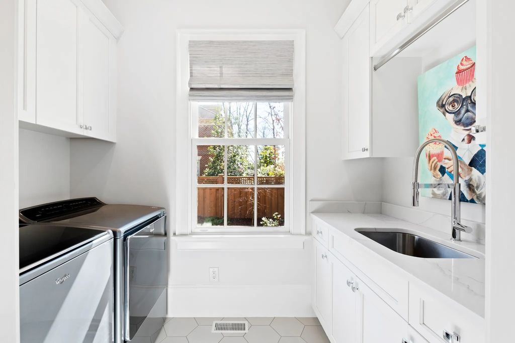 The House in Raleigh has large, beautifully landscaped back yard includes privacy fence, slate patio, and wood-burning fireplace with sitting area, now available for sale. This home located at 3910 Stratford Ct, Raleigh, North Carolina