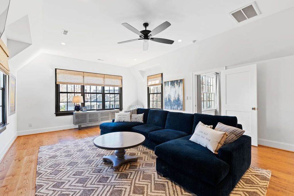 The House in Raleigh has large, beautifully landscaped back yard includes privacy fence, slate patio, and wood-burning fireplace with sitting area, now available for sale. This home located at 3910 Stratford Ct, Raleigh, North Carolina
