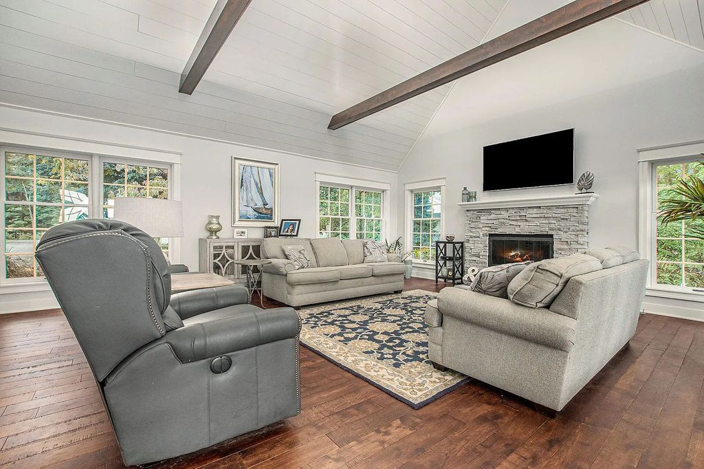 The Estate in Whitehall is a luxurious home thoughtfully planned and designed with high-end upgrades and installs throughout now available for sale. This home located at 5916 S Shore Dr, Whitehall, Michigan; offering 04 bedrooms and 03 bathrooms with 3,001 square feet of living spaces.