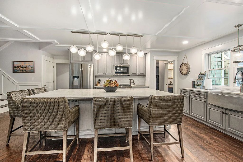 The Estate in Whitehall is a luxurious home thoughtfully planned and designed with high-end upgrades and installs throughout now available for sale. This home located at 5916 S Shore Dr, Whitehall, Michigan; offering 04 bedrooms and 03 bathrooms with 3,001 square feet of living spaces.