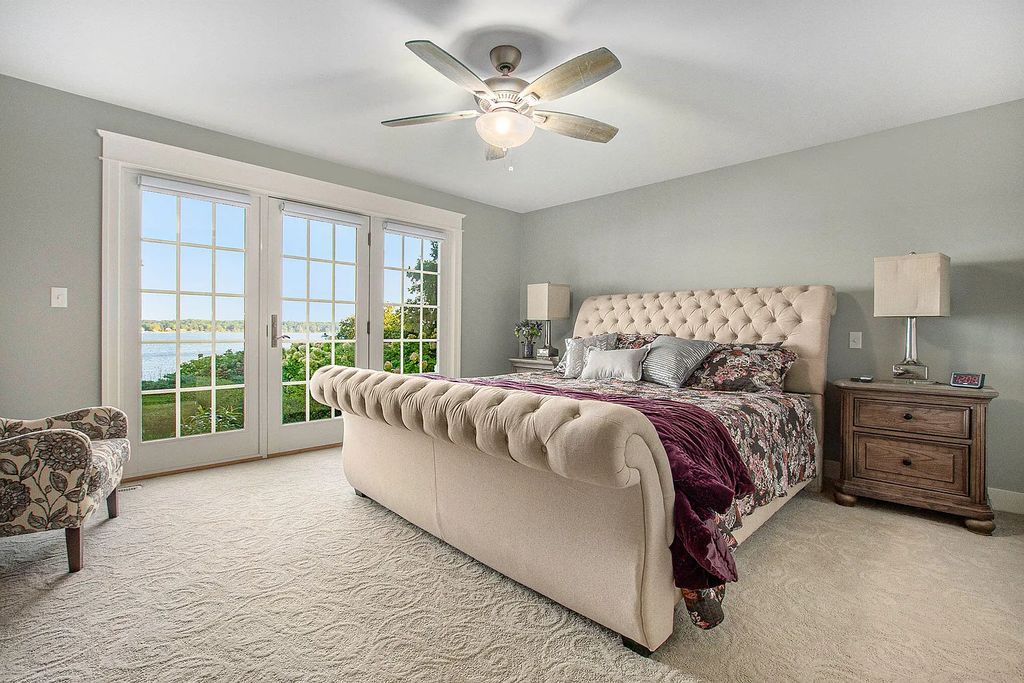 The Estate in Whitehall is a luxurious home thoughtfully planned and designed with high-end upgrades and installs throughout now available for sale. This home located at 5916 S Shore Dr, Whitehall, Michigan; offering 04 bedrooms and 03 bathrooms with 3,001 square feet of living spaces.