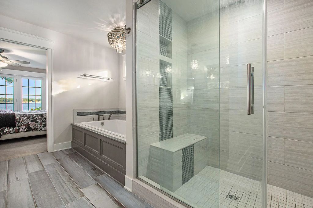 The Estate in Whitehall is a luxurious home thoughtfully planned and designed with high-end upgrades and installs throughout now available for sale. This home located at 5916 S Shore Dr, Whitehall, Michigan; offering 04 bedrooms and 03 bathrooms with 3,001 square feet of living spaces.