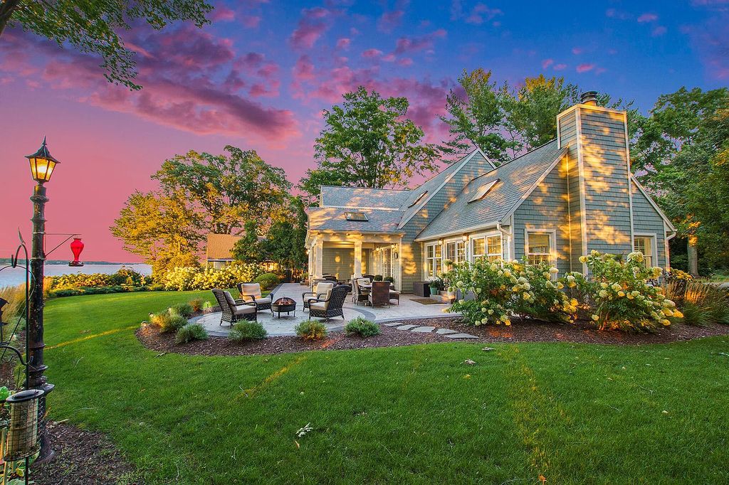 The Estate in Whitehall is a luxurious home thoughtfully planned and designed with high-end upgrades and installs throughout now available for sale. This home located at 5916 S Shore Dr, Whitehall, Michigan; offering 04 bedrooms and 03 bathrooms with 3,001 square feet of living spaces.