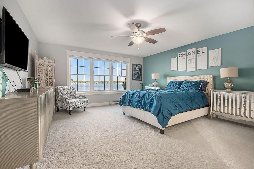 The Estate in Whitehall is a luxurious home thoughtfully planned and designed with high-end upgrades and installs throughout now available for sale. This home located at 5916 S Shore Dr, Whitehall, Michigan; offering 04 bedrooms and 03 bathrooms with 3,001 square feet of living spaces.